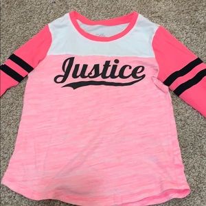 Girls justice top